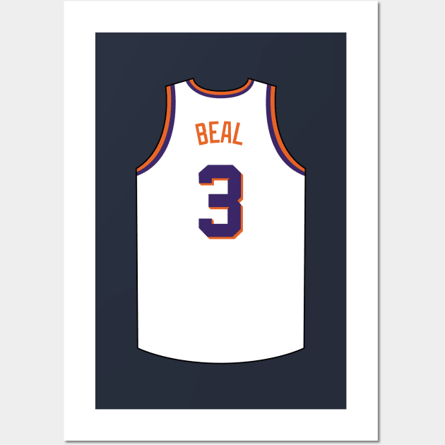 Bradley Beal Phoenix Jersey Qiangy Wall Art by qiangdade